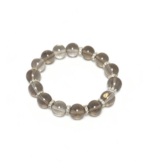 smoky quartz crystal