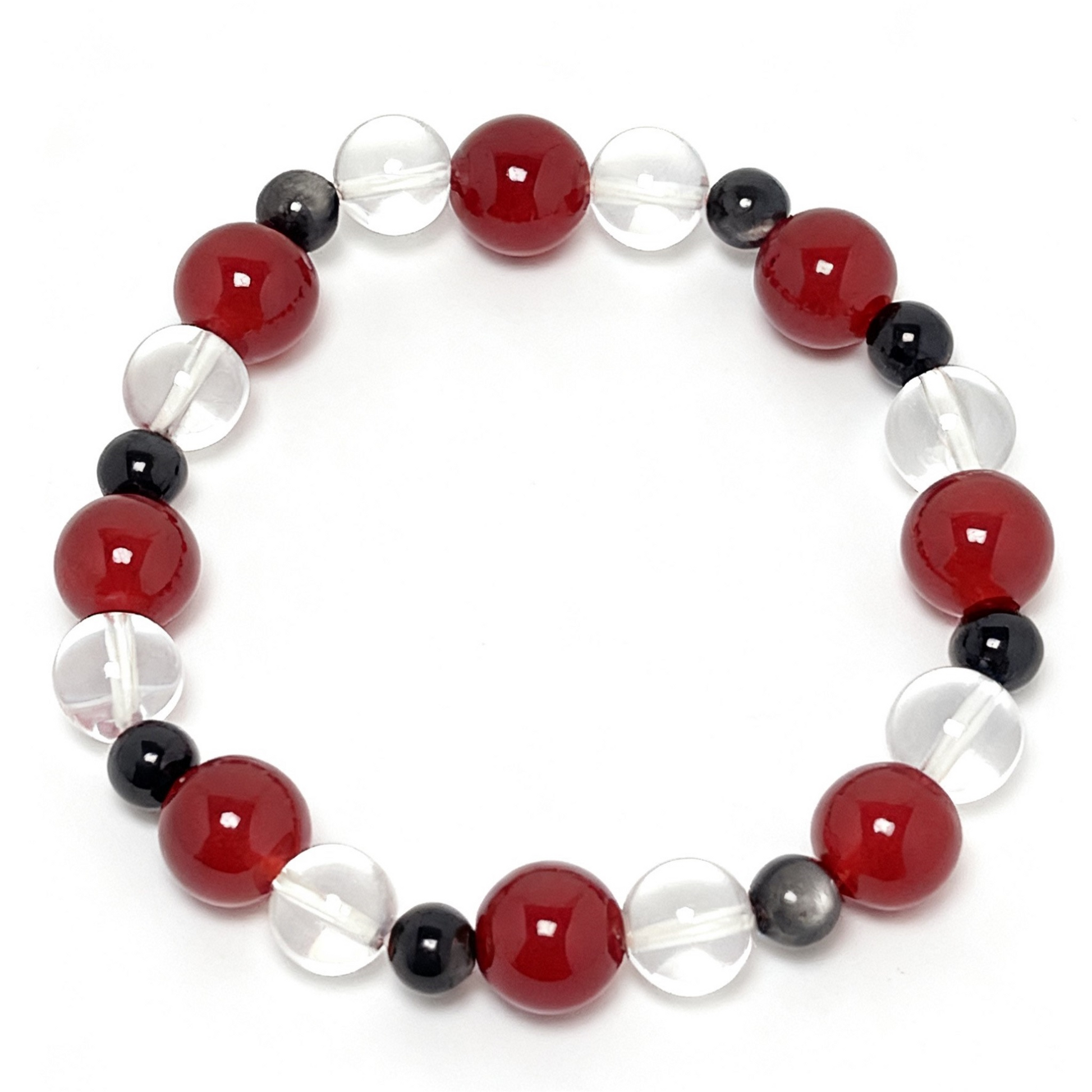 Agate crystal bracelet