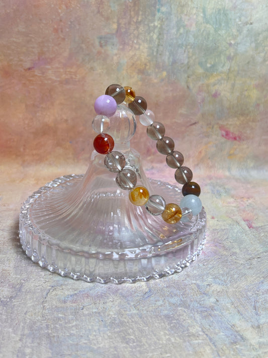 smoky quartz (crystal) bracelet