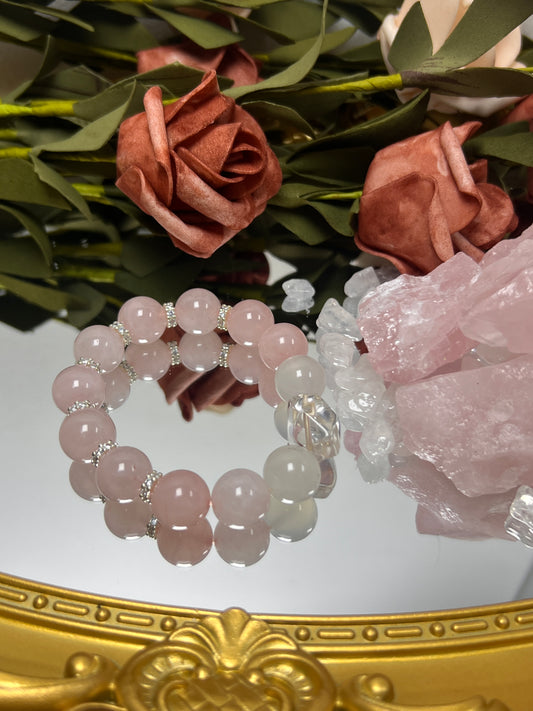 rose quartz bracelet