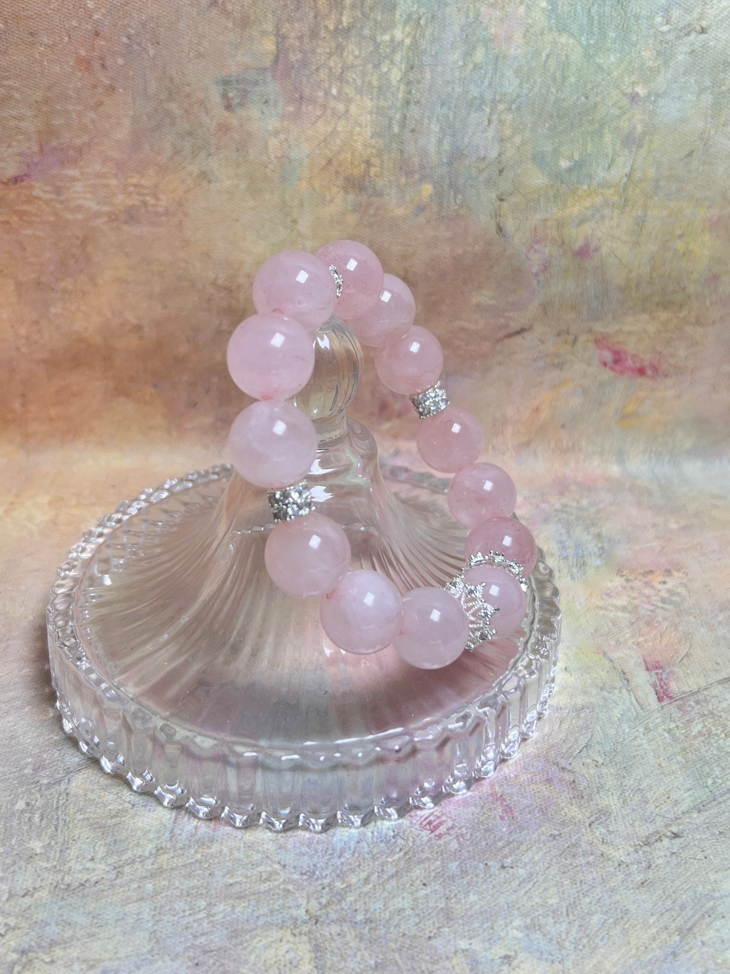 Rose quartz bracelet