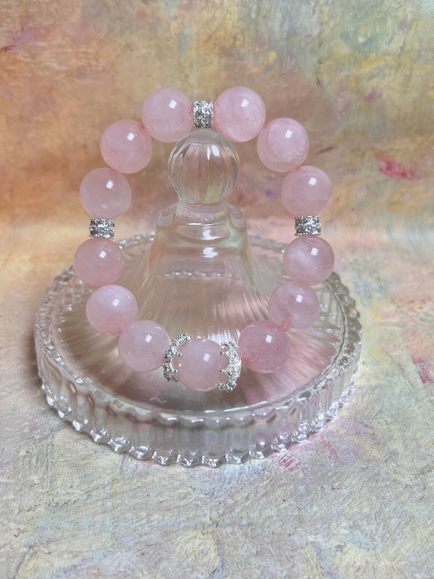 Rose quartz bracelet