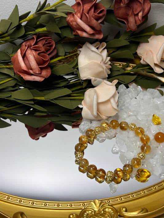 crystal bracelets Citrine crystal 