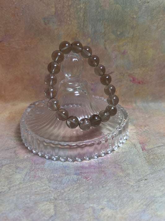 smoky quartz crystal bracelets